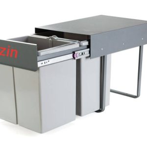 سطل زباله ریلی دومخزن بزرگ