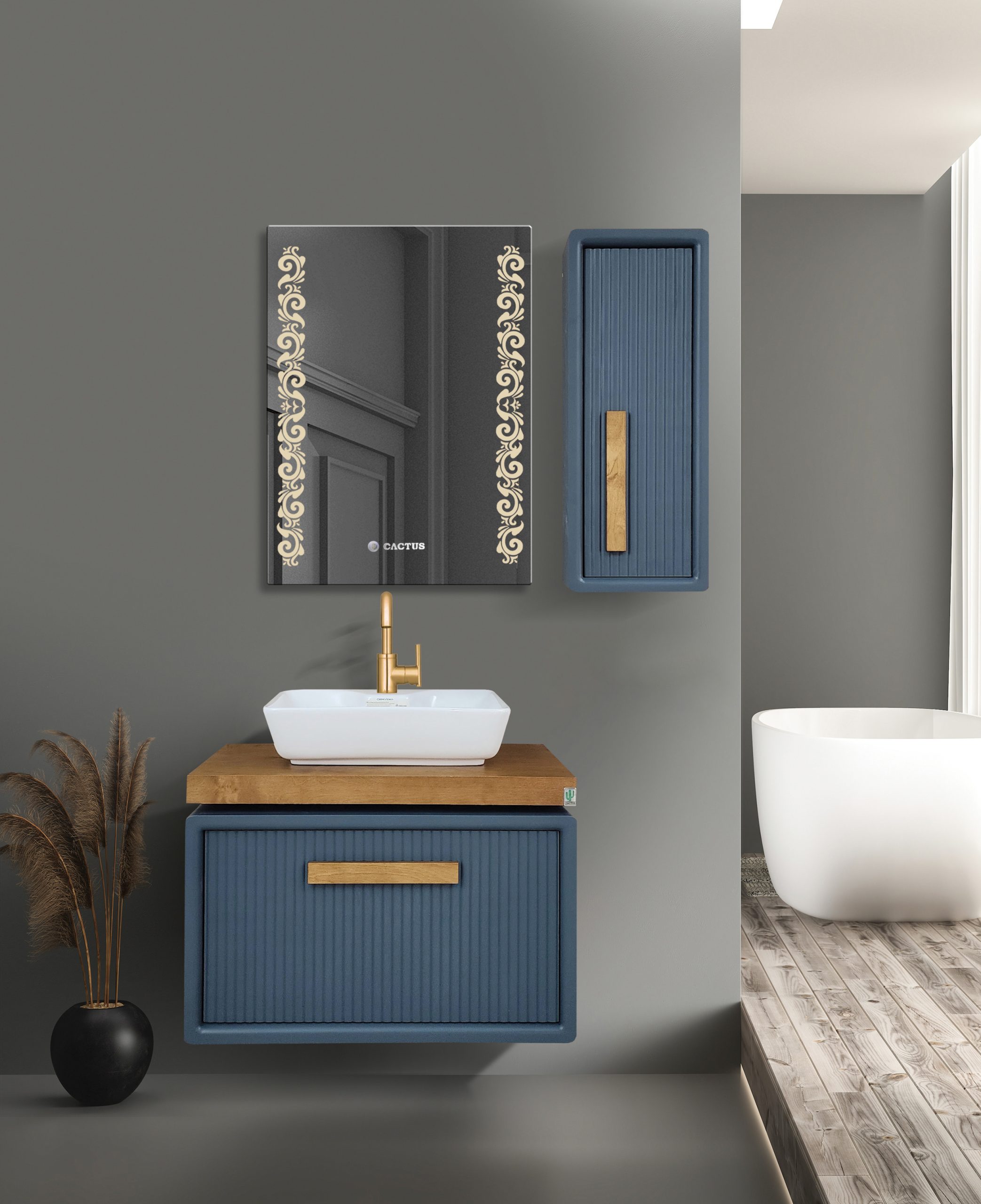 روشویی کابین سری لوکس ایساتیس کاکتوس - تصویر 2