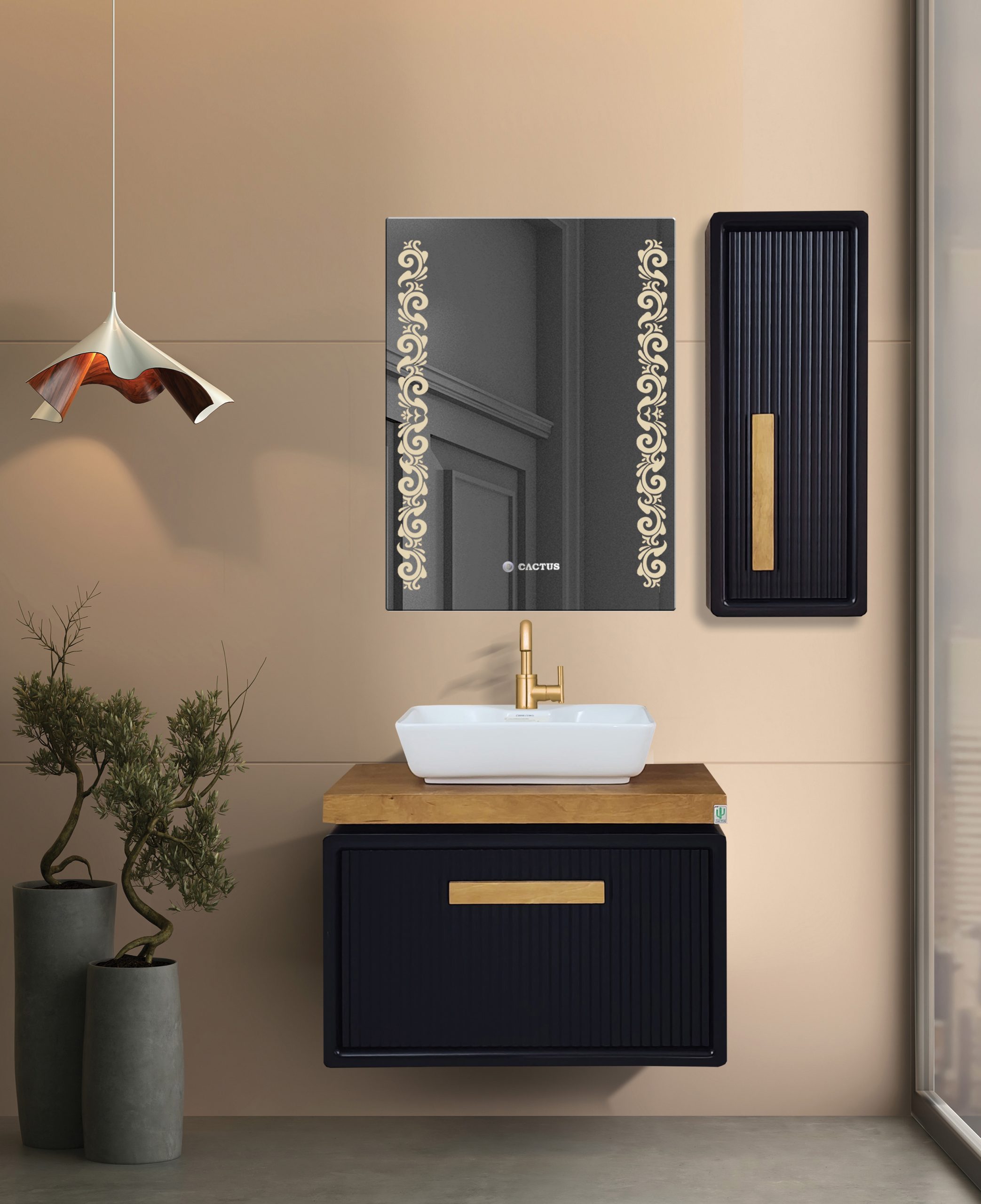 روشویی کابین سری لوکس ایساتیس کاکتوس - تصویر 4