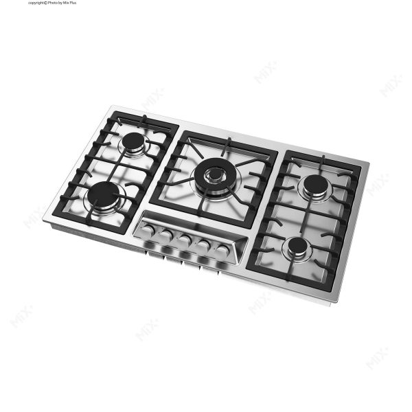 اجاق گاز 5 شعله استیل ایرانی میکس پلاس کد IS 9506 - تصویر 5