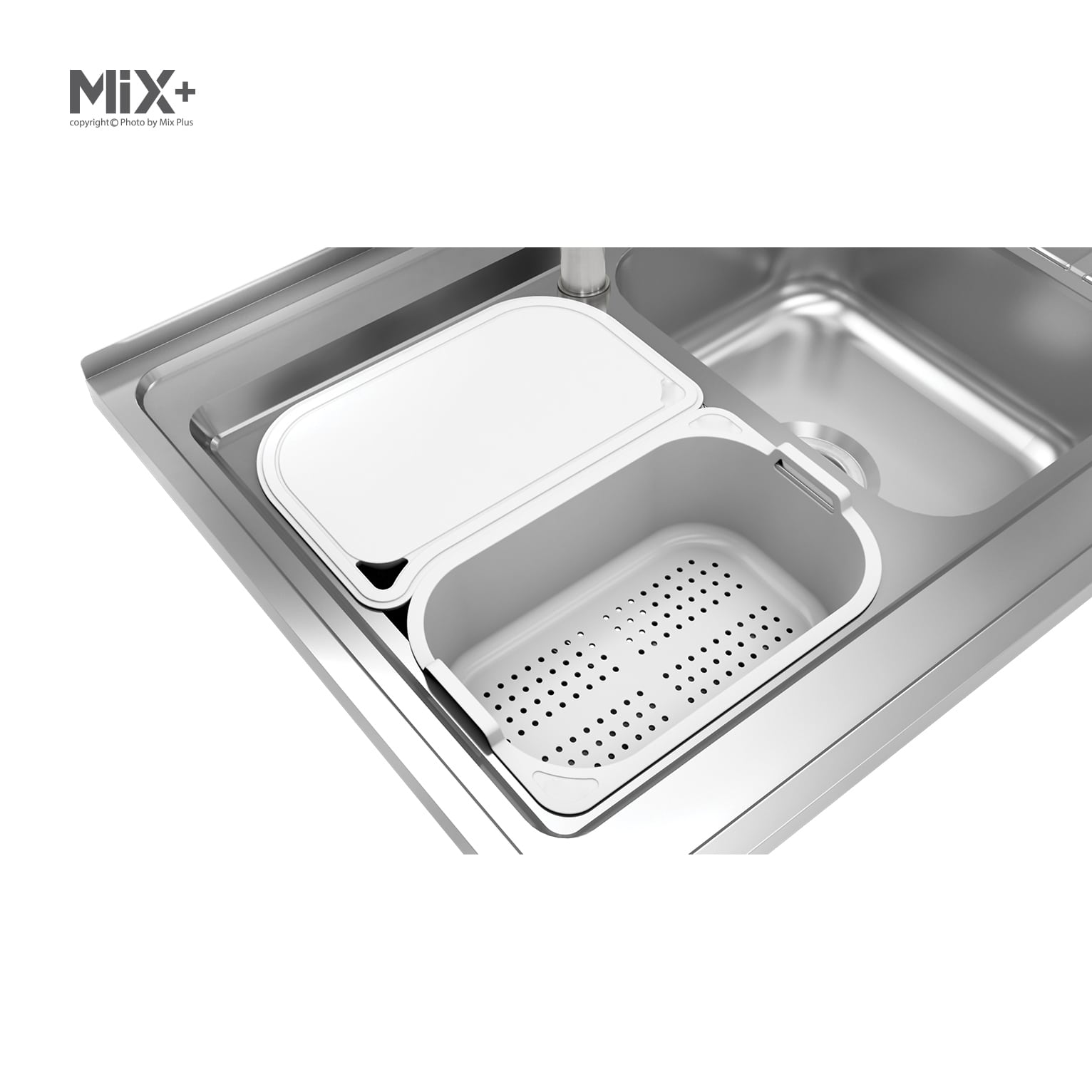 سینک فانتزی روکار میکس پلاس کد 9072P - تصویر 5