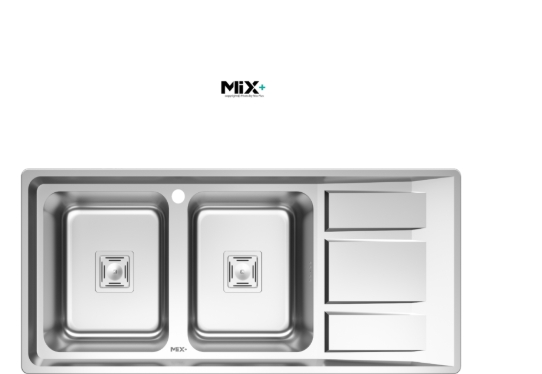 سینک فانتزی توکار میکس پلاس کد 8042 S45